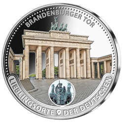 Die Silber-Edition „Lieblingsorte der Deutschen“