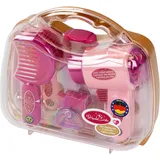 Theo Klein 5273 Frisierkoffer Mit Haartrockner, umfangreichen Styling-Accessoires, Spiegel, Bürste u.v.m. I Maße: 21,5 cm x 8,5 cm x 19 cm I Spielzeug für Kinder ab 3 Jahren