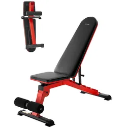 VEVOR Hantelbank Sit-Up-Bank Home Gym Krafttraining Verstellbar Faltbar