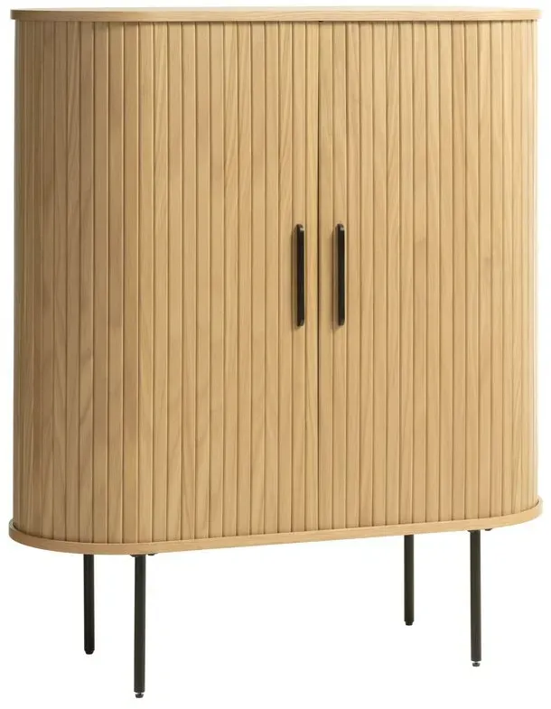 Highboard Nola Holz Beige Natur