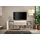 Home Affaire Sideboard HOME AFFAIRE "Monaco in Breite 241 cm, Anrichte mit Tür, Klappe und 2 Schubkästen", weiß (cashmere, eiche cadiz nb), B:241cm H:94cm T:42cm, Sideboards, Sideboard, Stauraumschrank – sanftes Schließen, edles Design, viel Platz