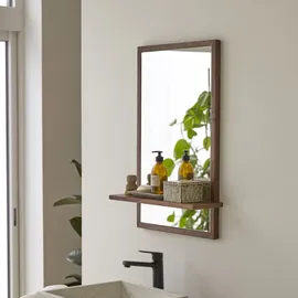 Tikamoon Spiegel 75 x 50 cm Braun
