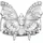 Thomas Sabo TR2495-051-14-56 Cocktailring butterfly silber Damen