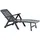 vidaXL Klappliege 189 x 72 x 96 cm anthrazit 48756