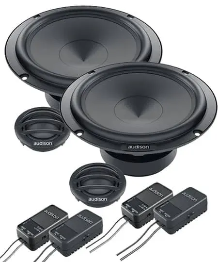Audi TT 8J Lautsprecher Frontsystem mit Power 345 Watt