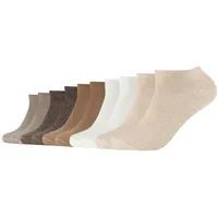s.Oliver Sneakersocken 10er Pack beige 35-38