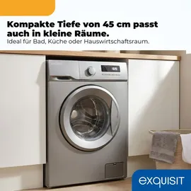 Exquisit WA57014-021A Waschmaschine (7 kg, 1400 U/min)