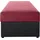 MAINTAL Polsterliege Diana 83 x 203 cm rot/schwarz