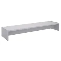CARO-Möbel Monitorständer Zoom 100 cm Hellgrau