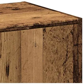 vidaXL Apothekerschrank Altholz-Optik 30 x 41 x 118 cm Braun