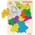 GoKi Einlegepuzzle Deutschland II (57860)