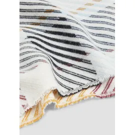 s.Oliver Karierter Maxi-Schal aus Twill - Einheitsgröße