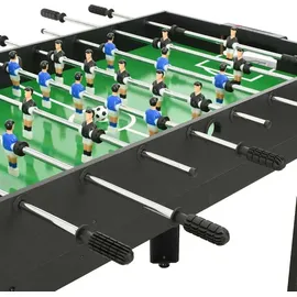 vidaXL 15-in-1 Multigame-Tisch 121×61×82 cm Schwarz