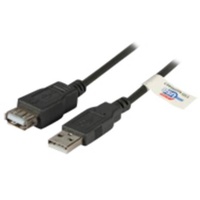 EFB-Elektronik EFB Elektronik K5220SW.1,8 USB Kabel 1,8 m USB 2.0 USB A Schwarz