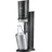 Sodastream Crystal 3.0 schwarz + 1 Glaskaraffe