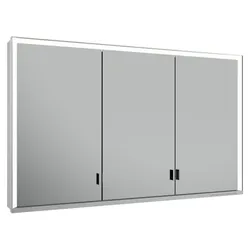 Keuco Spiegelschrank R. Lumos 14305, ohn Vorbau, silb-elox., 1200x735x165mm