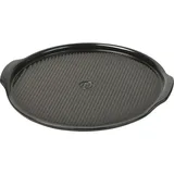 Emile Henry Pizzastein Ø 37 cm Fusain/Kohle