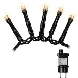 Hellum LED-Lichterkette Cluster 6 m warmweiß