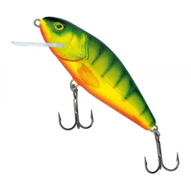 Salmo Perch Wobbler Jerkbaits für Hecht, Zander, Barsch, Hechtköder, Hechtwobbler, Forellenwobbler, Barschwobbler Hot Perch 12cm / 36g / schwimmend / 2.0-4.0m
