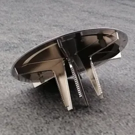Geberit Ablaufdeckel d90mm Abdeckhaube Schwarz