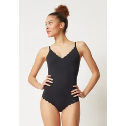 Body SKINY, Damen, Gr. 42, N-Gr, schwarz, Obermaterial: 72% Polyamid, 28% Elasthan, unifarben, feminin, normal, Bodies, nahtlose Unterwäsche