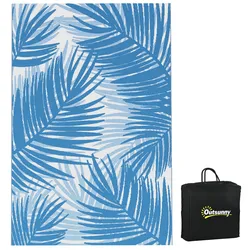 Outsunny Outdoor-Teppich Kunststoff