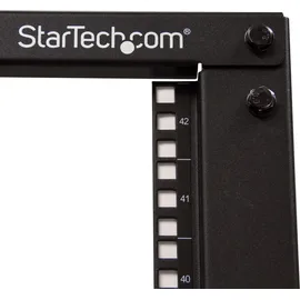Startech 4POSTRACK42 Rack - Black