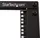 Startech 4POSTRACK42 Rack - Black