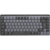 Logitech MX Mechanical Mini (DE, Kabellos), Tastatur Grau