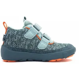 Affenzahn Knit Happy 00844-20153 Hase Klettschuh grün, - Petrol, - 32