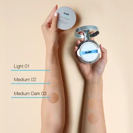 Klapp Cosmetics Cushion-Foundation dunkel 15 ml