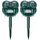 casativo 2er-Set Ultraschall Tierschreck 70 m2