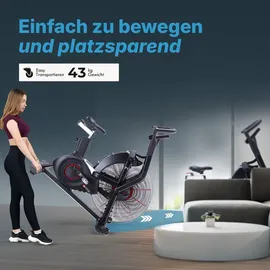 AsVIVA Air Bike Semi-Profi Heimtrainer F1