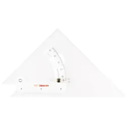 Aristo Stellwinkel 10 Zoll, Kathete 25 cm glasklar, Facette durchgehend Stellwinkel 9003182234103 Aristo