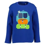 blue seven Langarmshirt BLUE SEVEN "Blue Seven Langarmshirt", Jungen, Gr. 104, 5600, ultramarin, 100% Baumwolle, normal, Rundhals, Shirts Langarmshirt