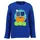 blue seven Langarmshirt BLUE SEVEN "Blue Seven Langarmshirt", Jungen, Gr. 104, 5600, ultramarin, 100% Baumwolle, normal, Rundhals, Shirts Langarmshirt