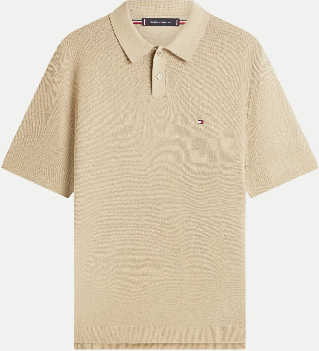 Loose-Fit Poloshirt Beige XL