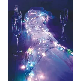 NÄVE LED Lichterkette Schweif Kunststoff 250 cm Bunt