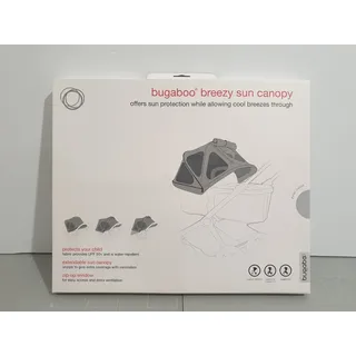 Bugaboo Fox 3 / Cameleon 3 / Lynx Breezy Sun Canopy (Misty Grey)