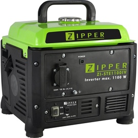 Zipper Stromerzeuger grün - 35.5x32.4x30.6 cm