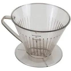 Kaffeefilter Größe 4 Kunststoff Grau M (Medium)