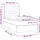 vidaXL Boxspringbett mit Matratze Hellgrau 100x200 cm Stoff - Grau