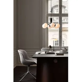nuura aps Apiales 6 Pendelleuchte, schwarz/opal, Ø 50 cm - Wohnzimmer - 26.3