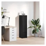vidaXL Highboard 29,5 x 34 x 119,5 cm Schwarz