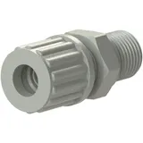 Riegler Gerade Einschraubverschraubung, G 1/4 a., für Schlauch 4/6 mm, PP