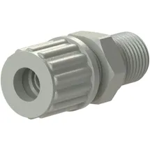Riegler Gerade Einschraubverschraubung, G 1/4 a., für Schlauch 4/6 mm, PP