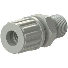 Riegler Gerade Einschraubverschraubung, G 1/4 a., für Schlauch 4/6 mm, PP