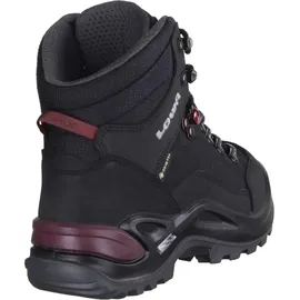 Lowa Renegade GTX Mid Damen Schwarz/Pflaume 41
