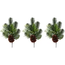 Creativ green Winterliche Kunstpflanze 43 cm grün