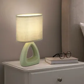 GLOBO Tischleuchte Keramik Grün